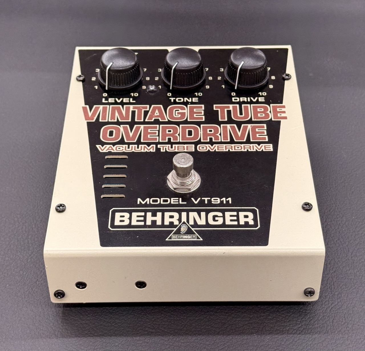 BEHRINGER VT911 VINTAGE TUBE OVERDRIVE（中古）【楽器検索デジマート】