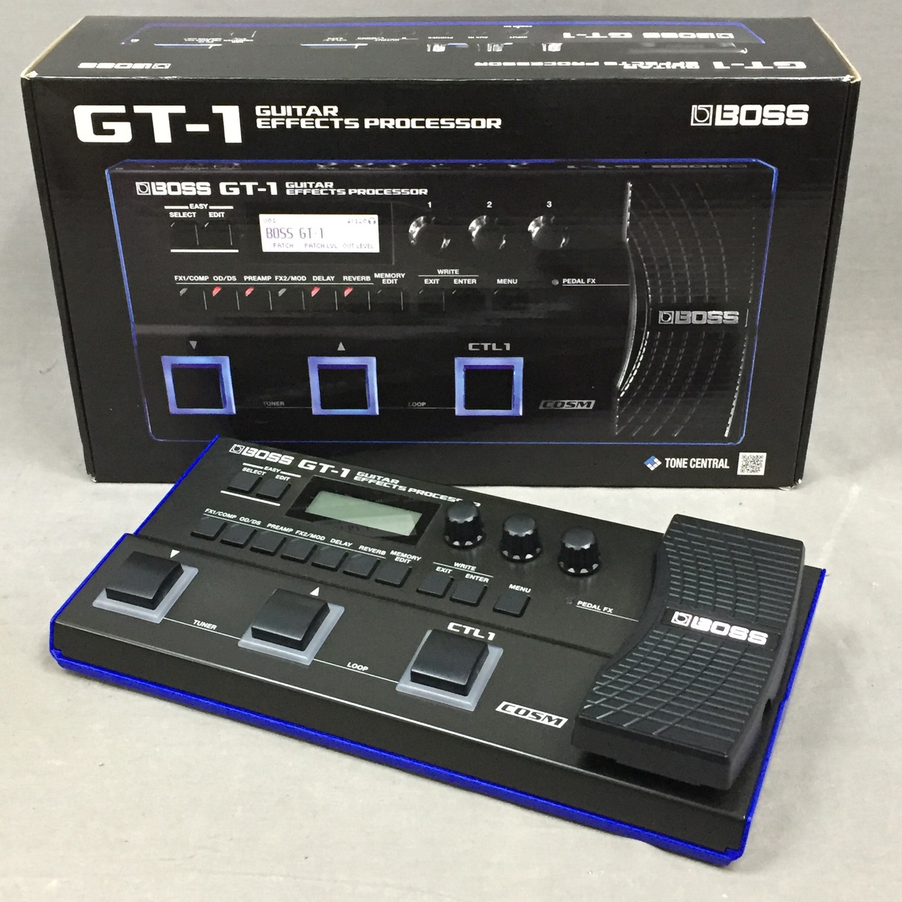 公式販促美品 動作確認済 エフェクター BOSS GT-1 マルチエフェクター