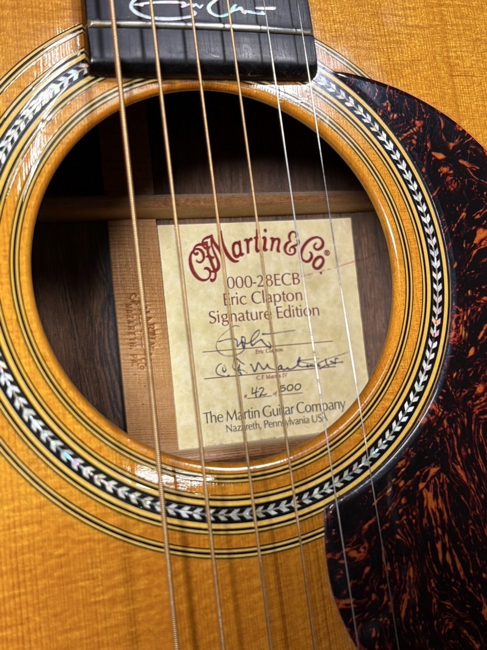 Martin OOO-28 ECB Eric Clapton Jacaranda 【2002年製】（中古