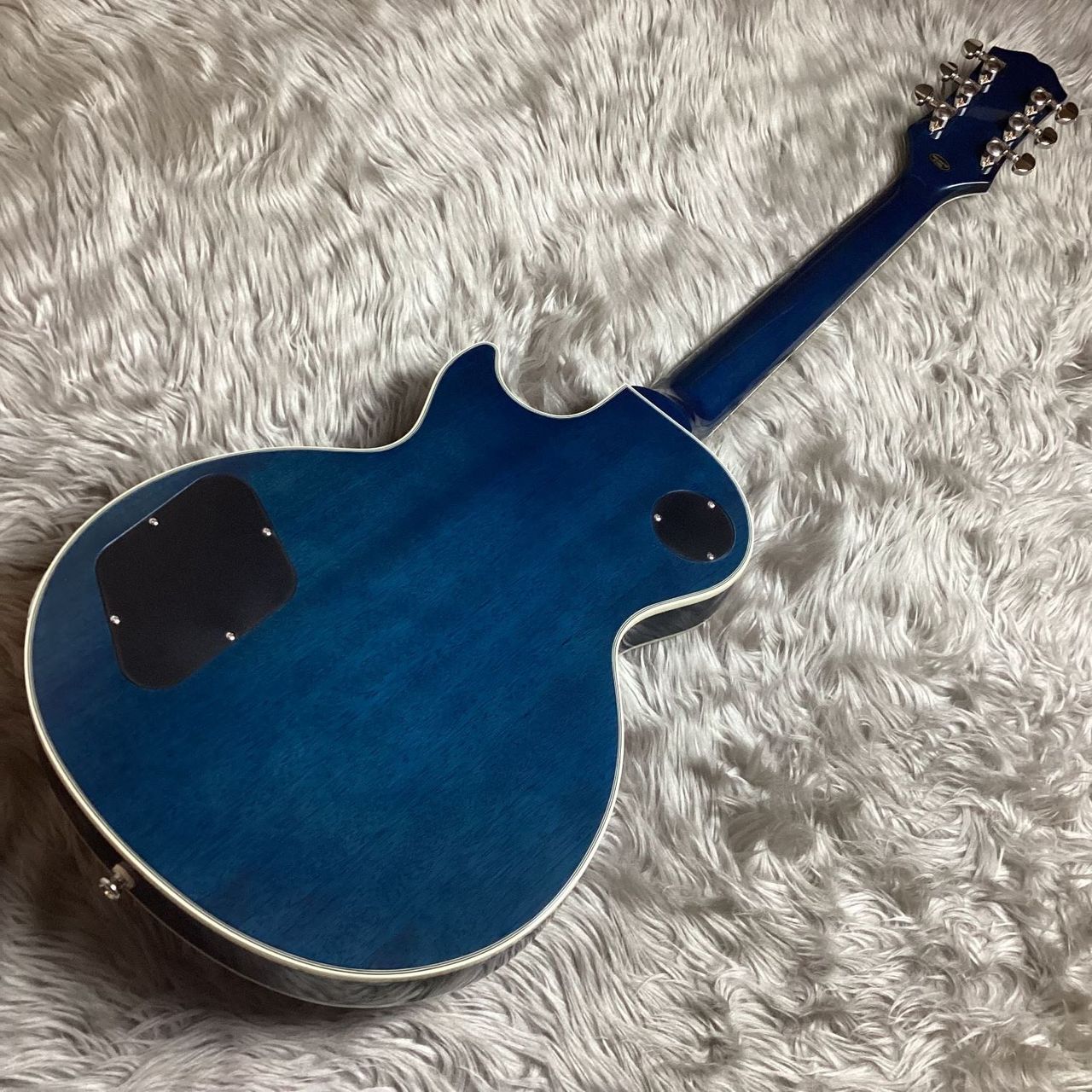 Epiphone Les Paul Custom Quilt Viper Blue (バイパーブルー) エレキ
