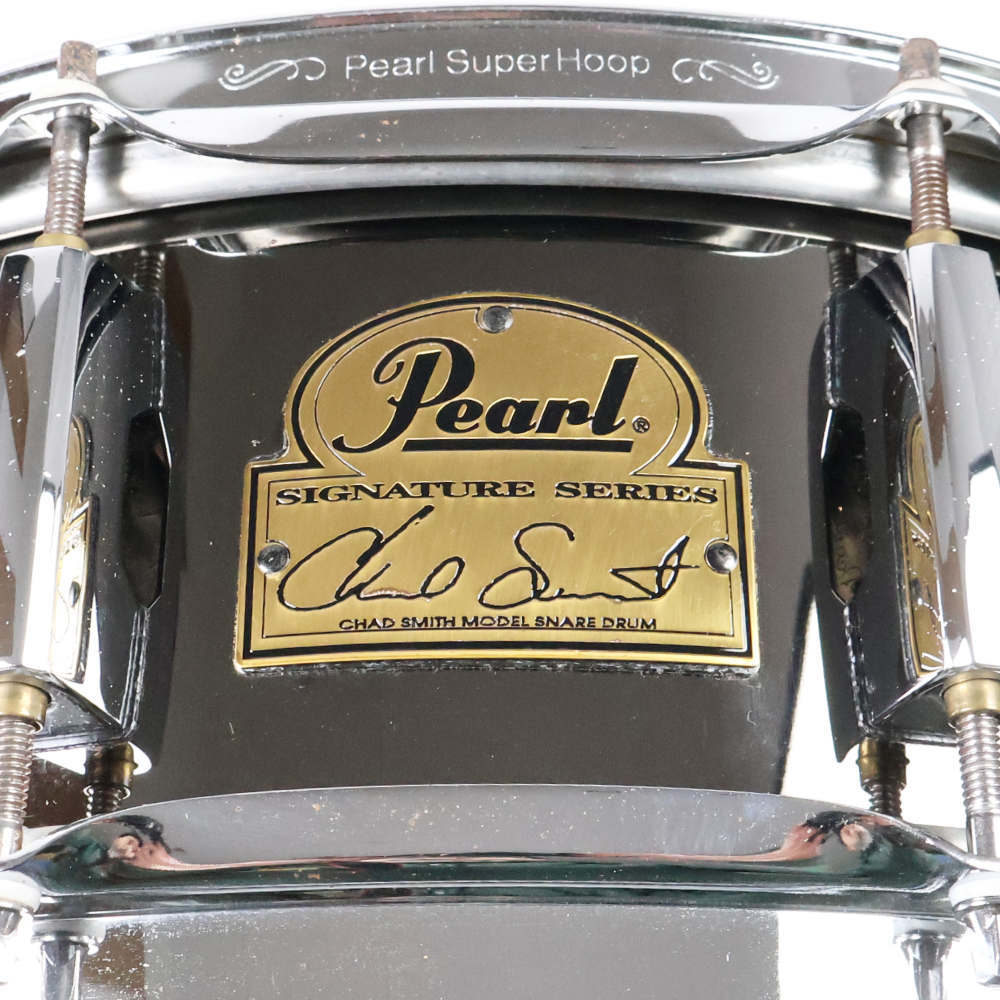 Pearl 【中古】 チャドスミス シグネチャー スネアドラム パール Pearl