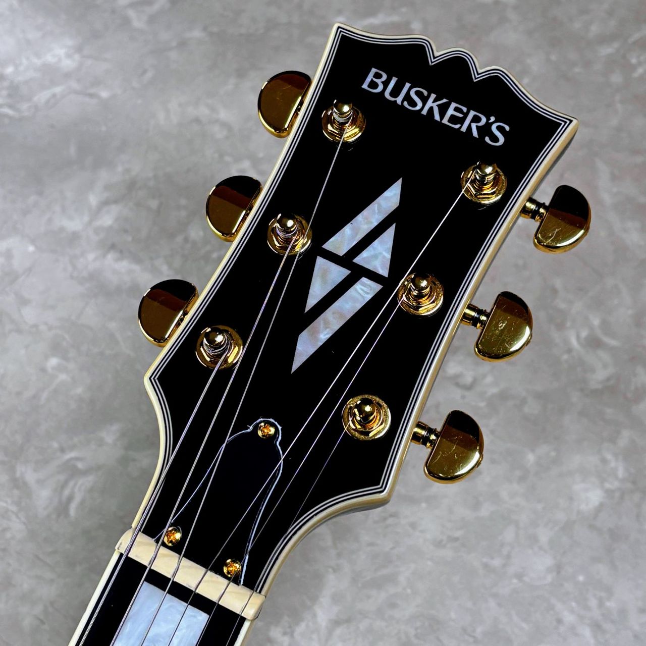 BUSKER'S BLC-500 BLK レスポールカスタム ステンレスフレット エレキ