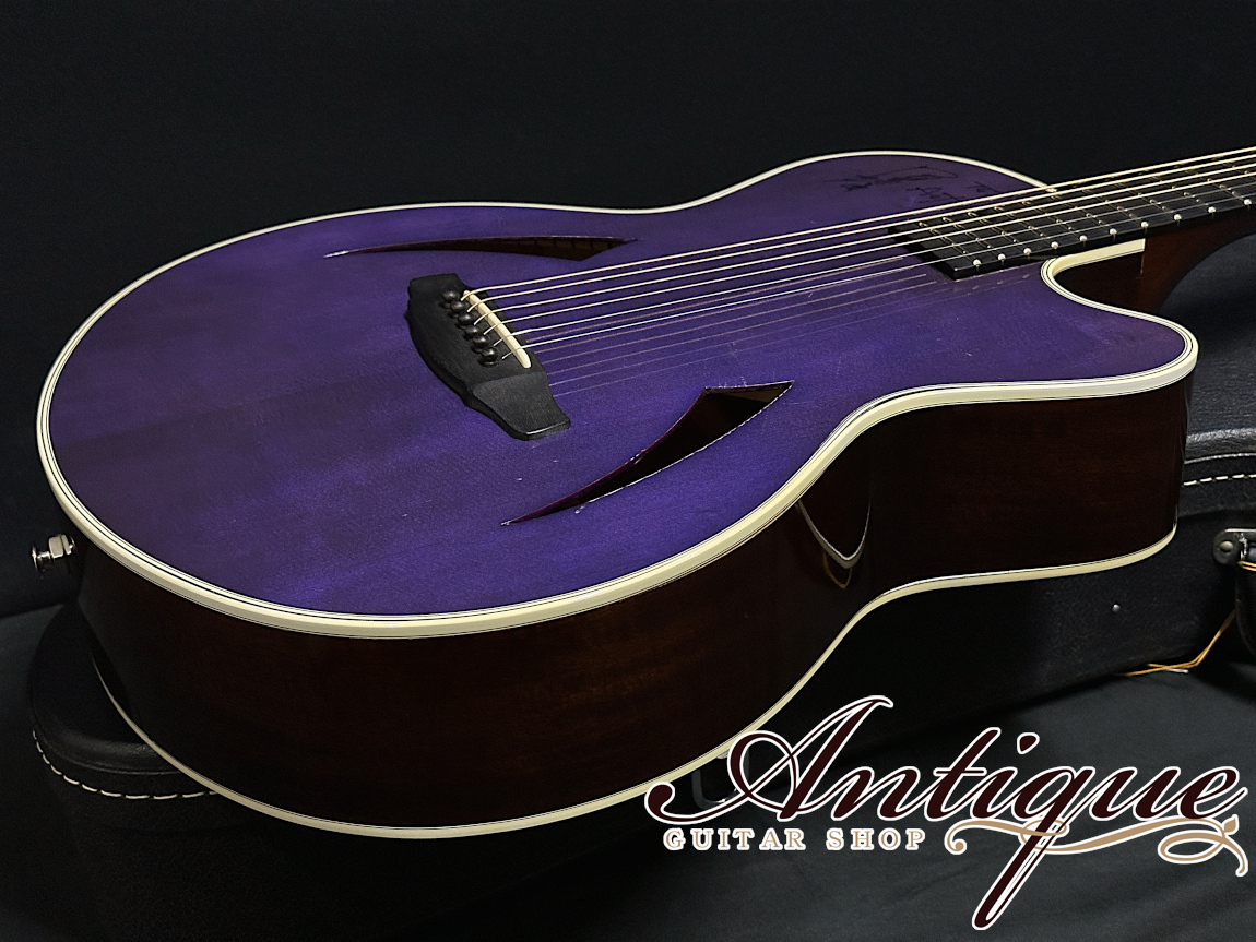 ESP AS-300 THE ALFEE SAKAZAKI Model 2000s Purple Top Signed