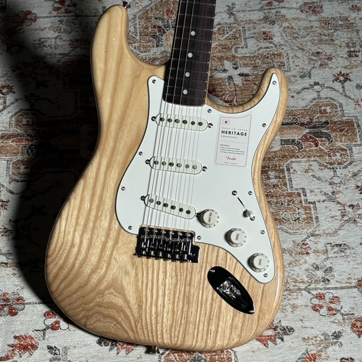 Fender Made in Japan Heritage 70s Stratocaster -Natural- 【4.03kg