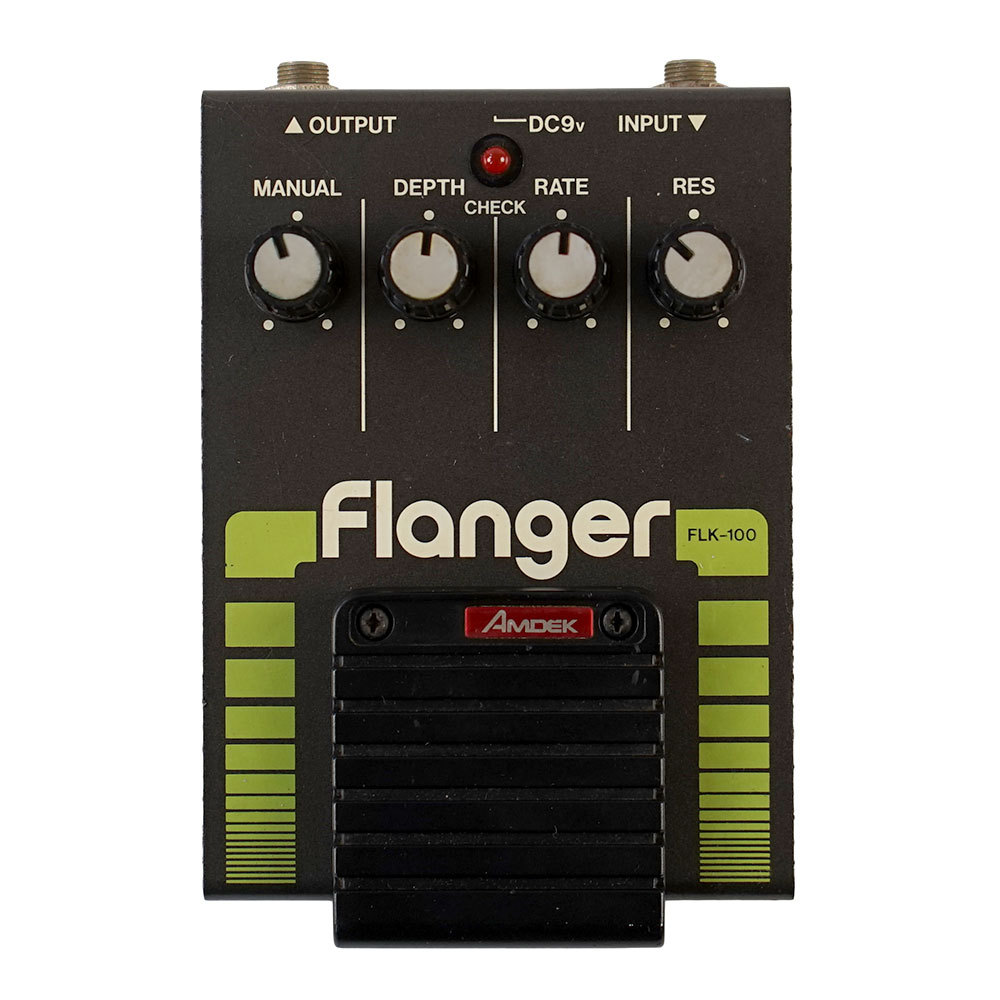 フランジャー 「Amdek FLK-100 Flanger」 ローランド Roland AMDEK Flanger FLK-100 (70s Vintage, Made in Japan
