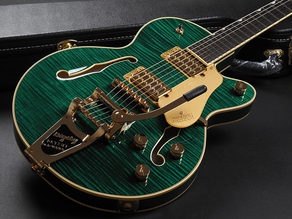 Gretsch Broadkaster Jr. LX Figured Center Block with String-Thru