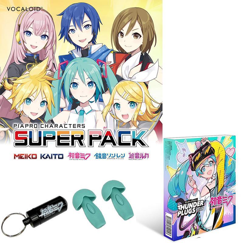 CRYPTON FUTURE MEDIA PIAPRO CHARACTERS SUPER PACK ＋ Thunderplugs初音ミクコラボモデル2025 (簡易パッケージ納品)(クリプ...