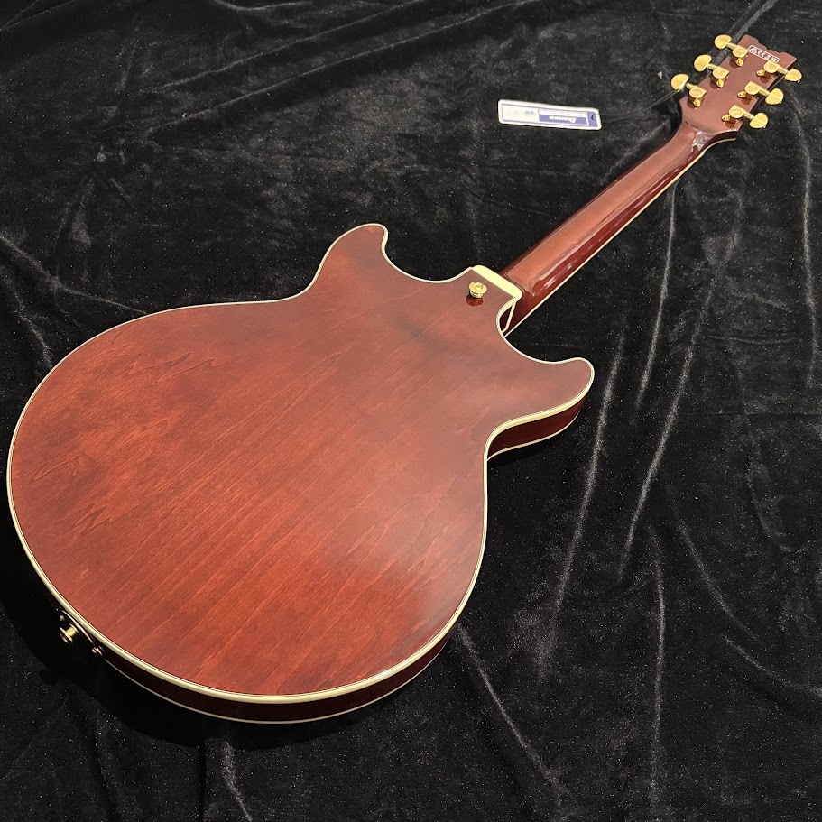 Ibanez AMH90QM TBL フルアコギター（新品/送料無料）【楽器検索