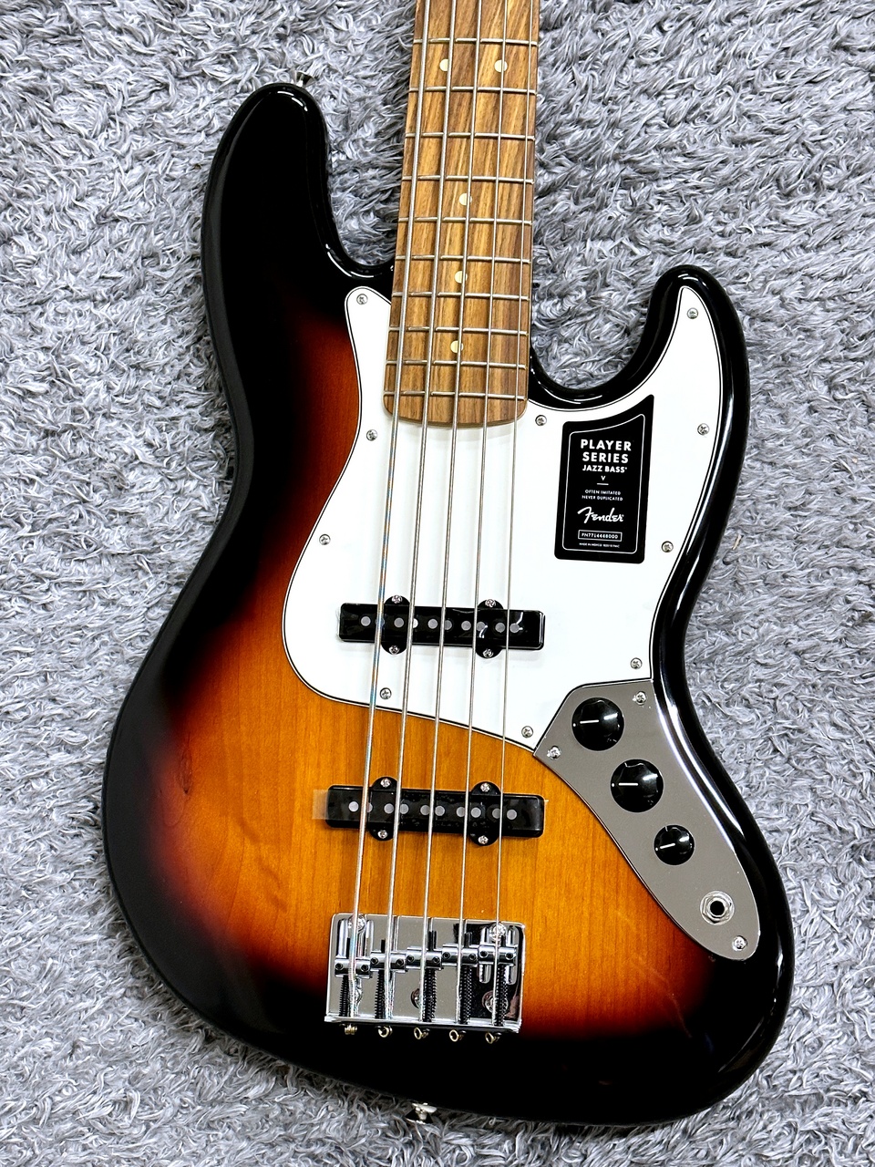 Fender Player Jazz Bass Ⅴ 3-Color Sunburst / Pau  Ferro【5弦】（新品特価/送料無料）【楽器検索デジマート】