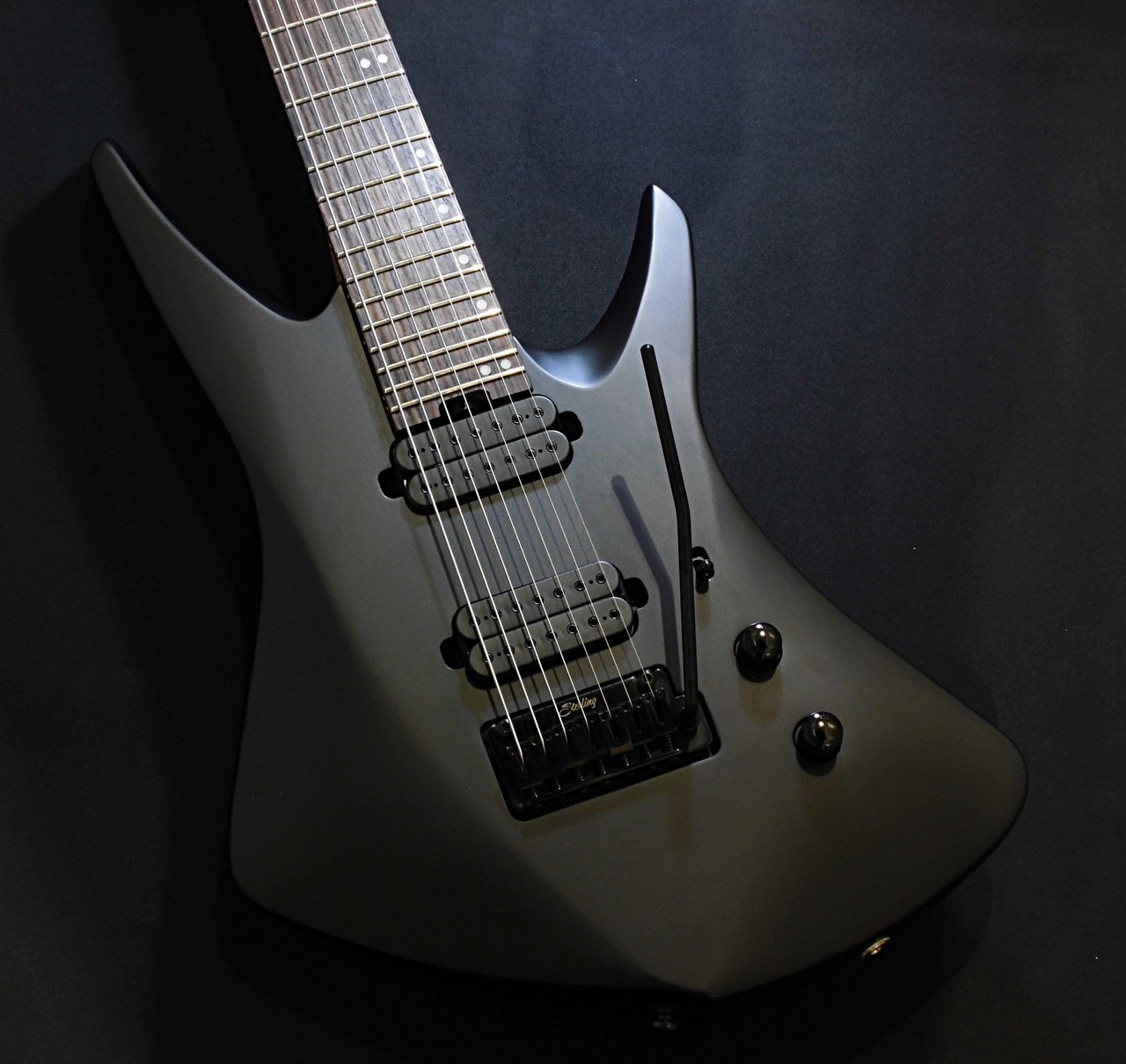 Sterling by MUSIC MAN KAIZEN7 / STEALTH BLACK【新商品 !! 】【7弦