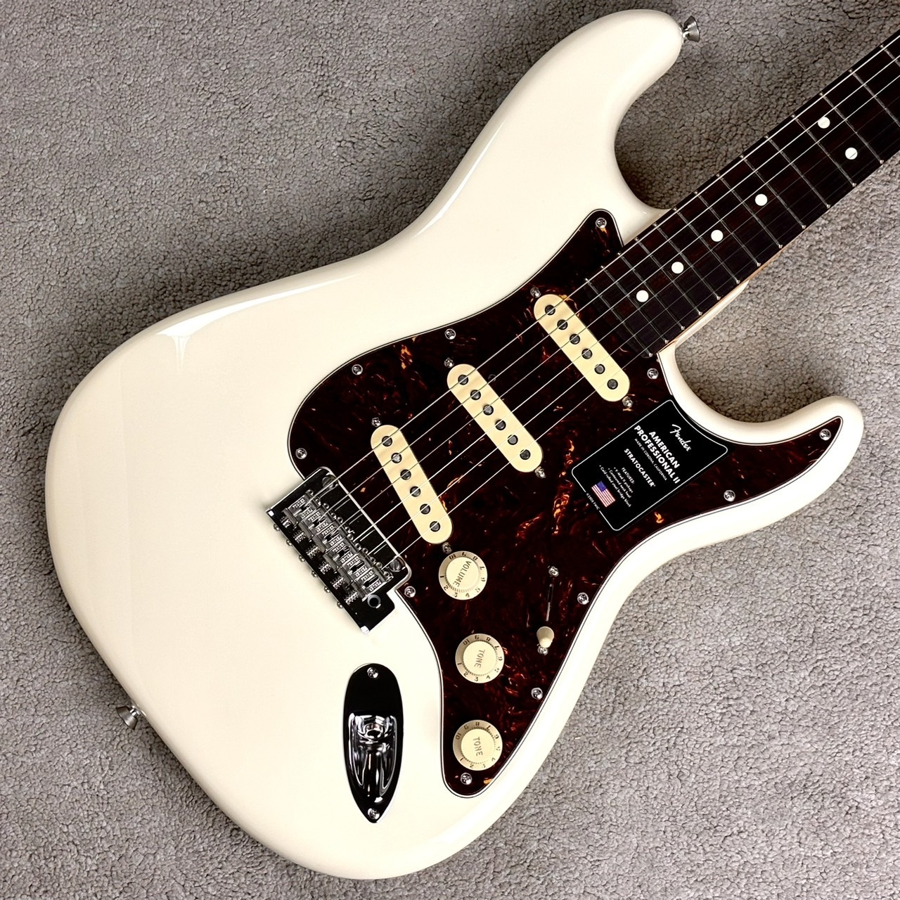 Fender American Professional II Stratocaster -Olympic White-【3.75 