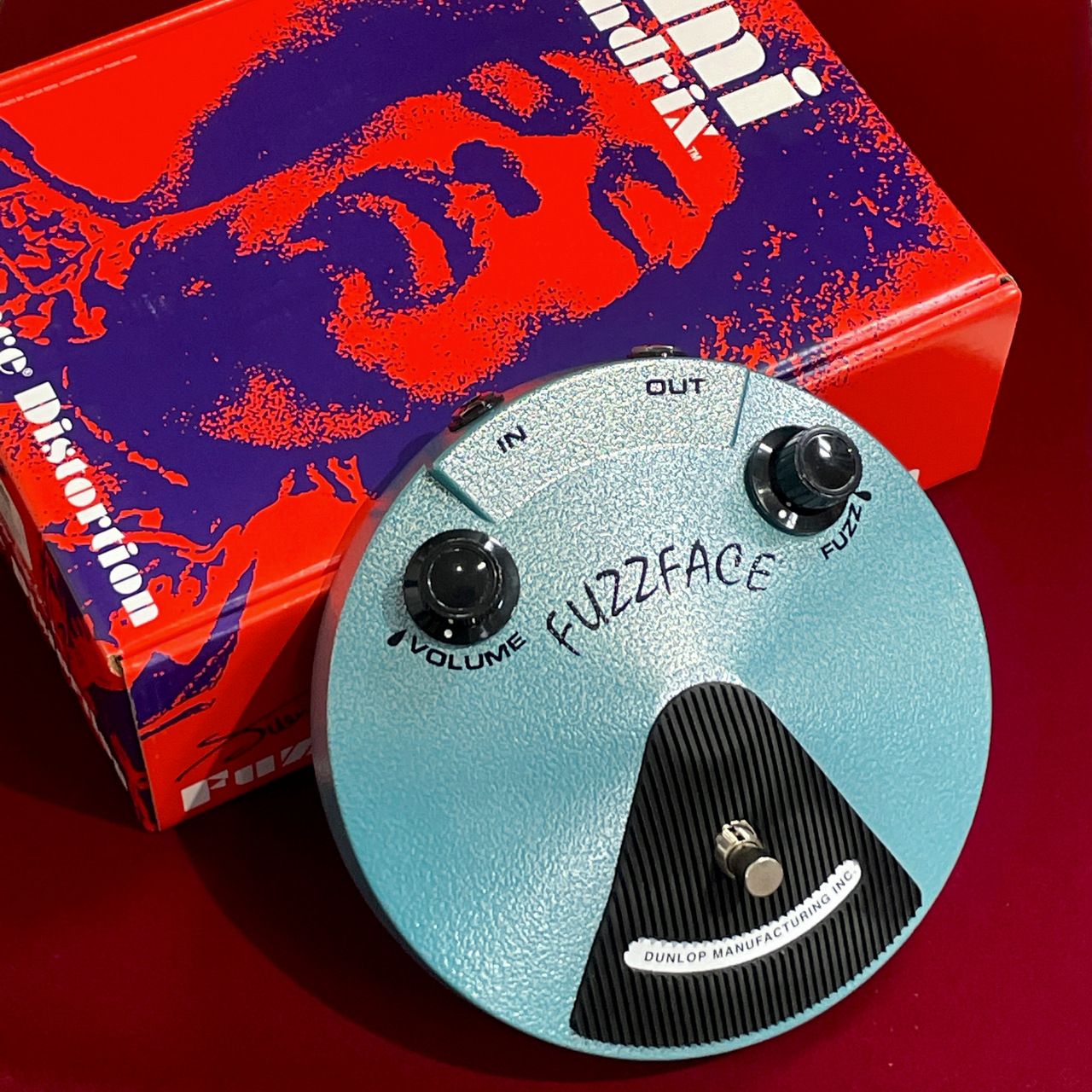Jim Dunlop JHF1 Jimi Hendrix Fuzz Face 【シリコン・ファズフェイス