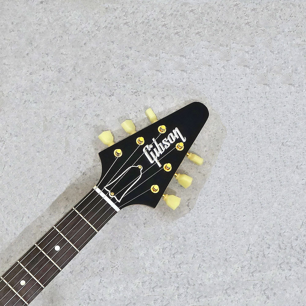 Gibson Custom Shop 1958 Korina Flying V Reissue White Pickguard
