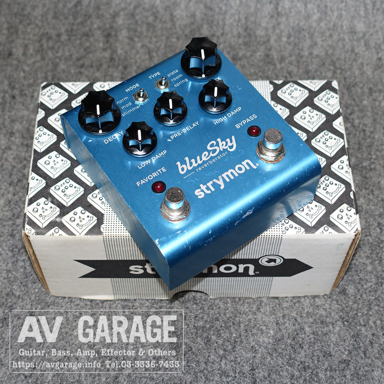 strymon blueSky Reverbrator（中古）【楽器検索デジマート】