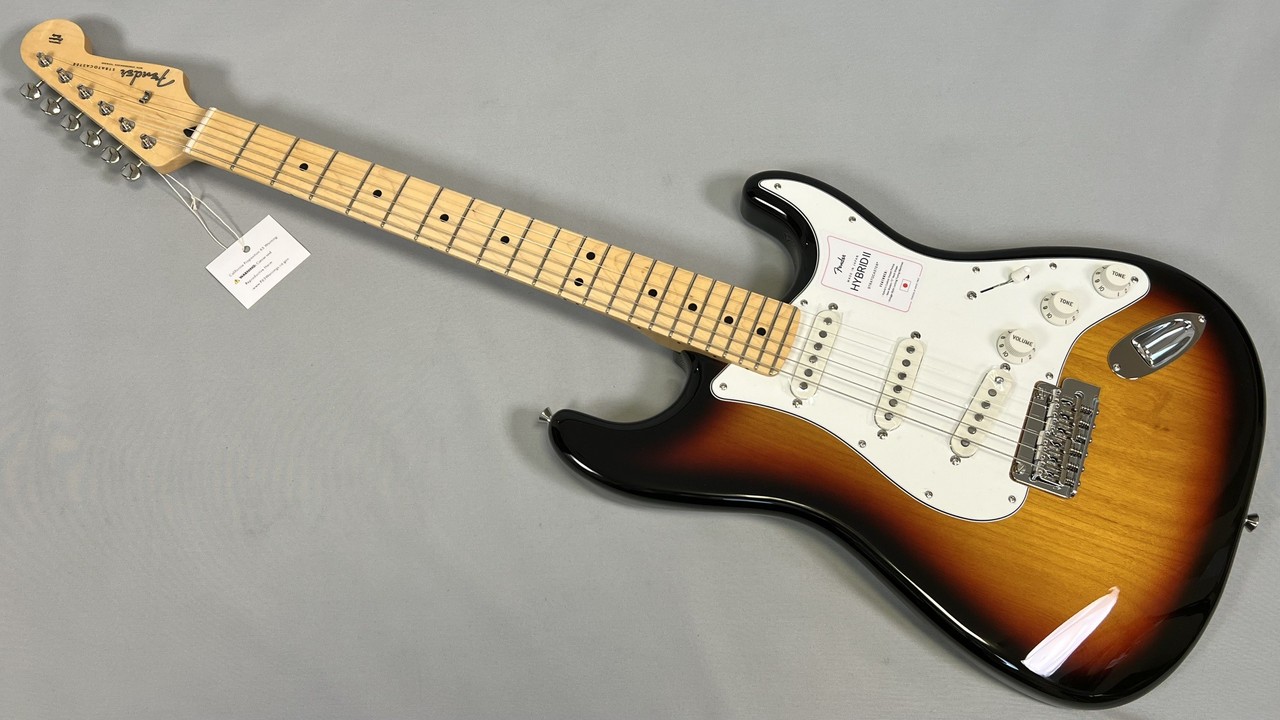 Fender Made in Japan Hybrid II Stratocaster®, Maple Fingerboard, 3