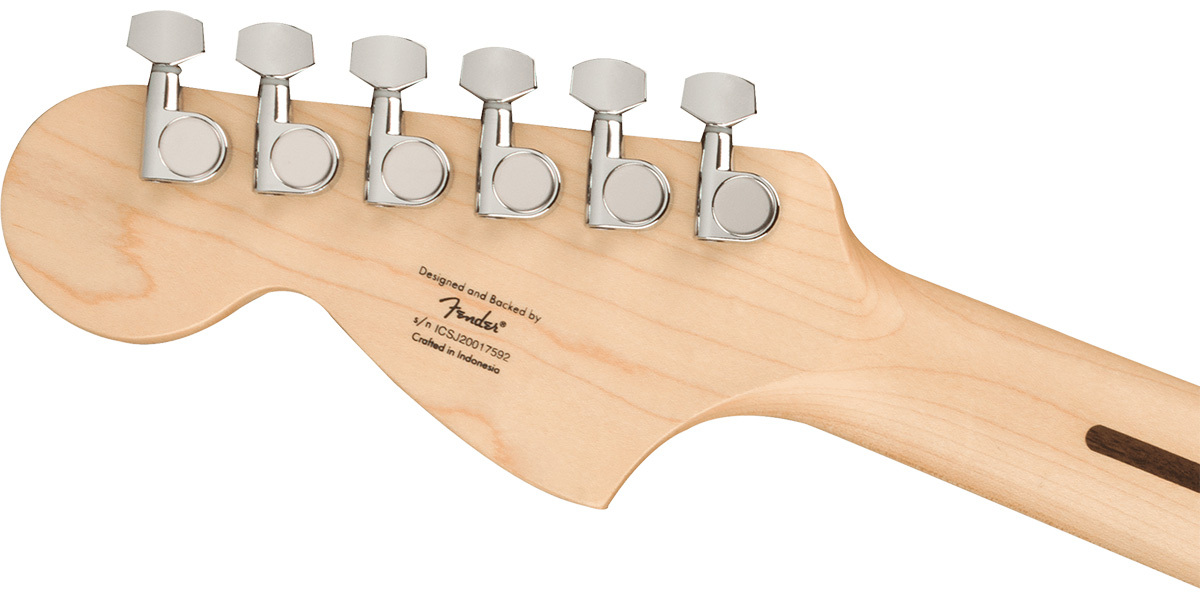 ブラックエレキギター ストラトキャスタ Squier STAGEMASTER. SQUIER スクワイヤー Squier Sonic Stratocaster HSS Black