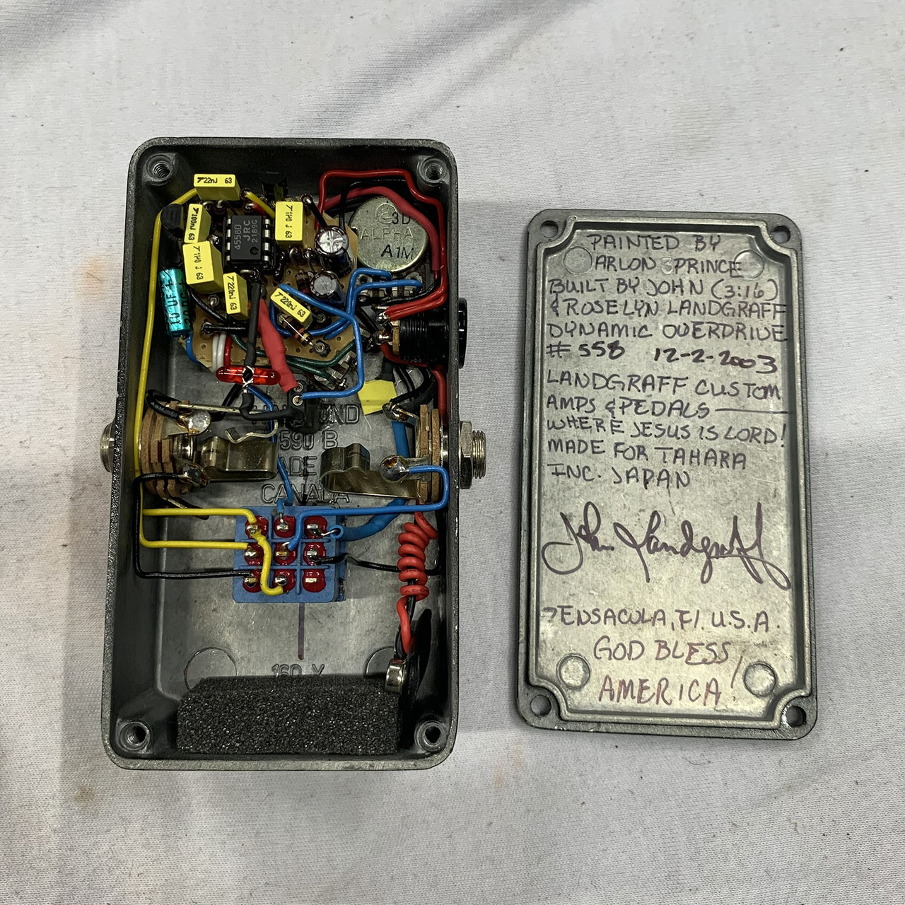 LANDGRAFF DYNAMIC OVERDRIVE ギターエフェクター LANDGRAFF ( ランドグラフ ) / DYNAMIC OVERDRIVEについて
