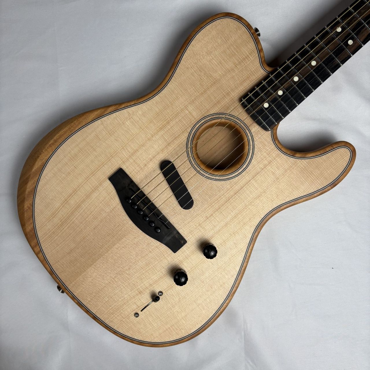 人気ブランドランキング Fender ACOUSTASONIC TELE エレアコギター（新品/送料無料 ギター