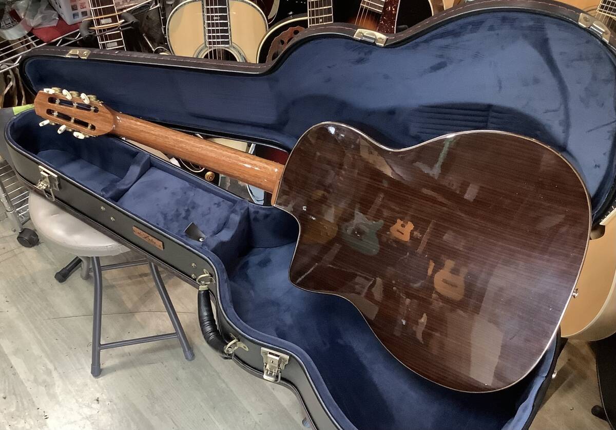 ARIA MM-100/O Maccaferri TYPE Gipsy Jazz Guitar マイク搭載