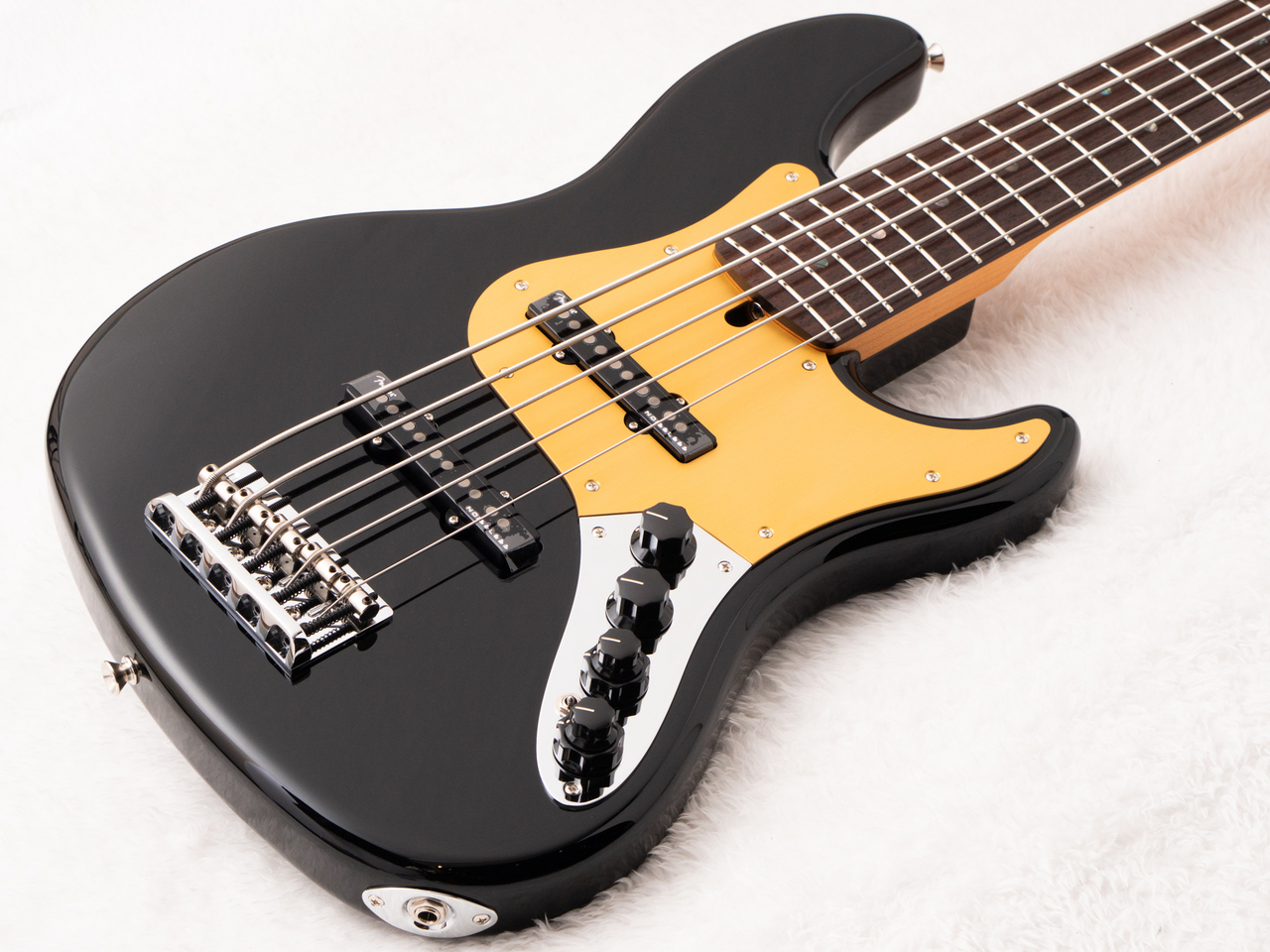 Fender Deluxe Jazz Bass V Kazuki Arai Edition Black #JD26009848