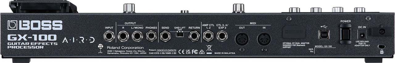 BOSS GX-100 Guitar Effects Processor ボス マルチエフェクター GX100