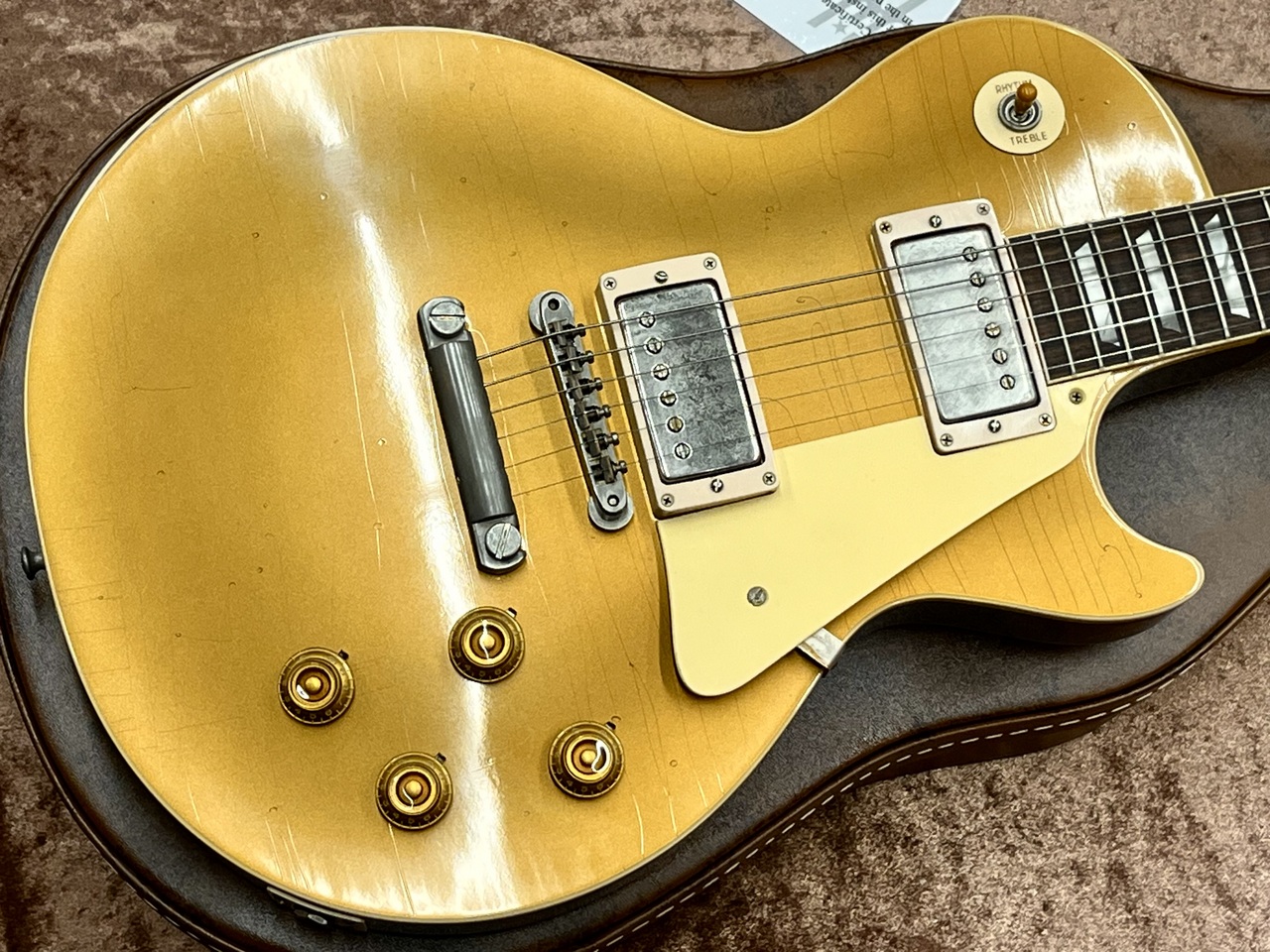 Gibson Custom Shop Murphy Lab 1957 Les Paul Gold Top Dark Back