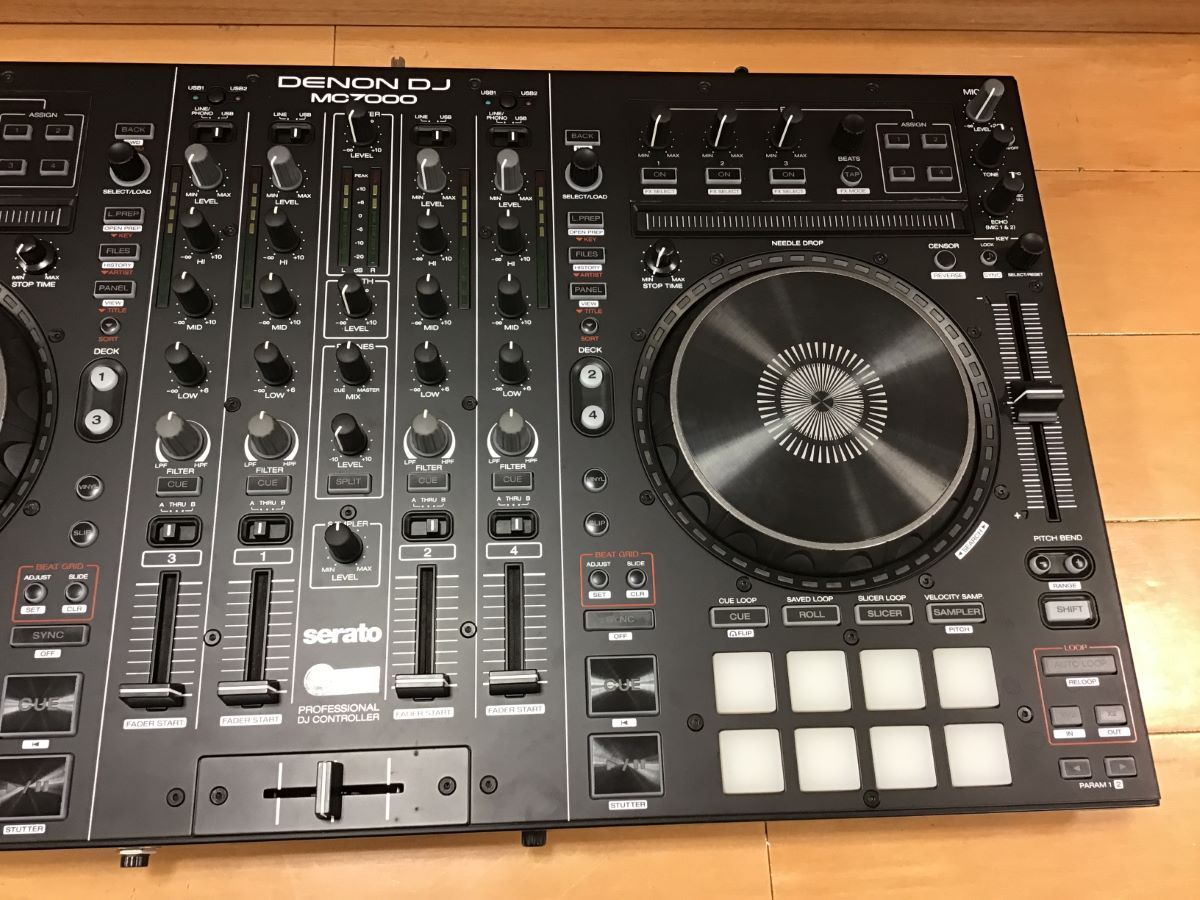 DENON DJ MC7000 4ch USB2系統+リアルミキサーserato Denon DJ 4デッキ