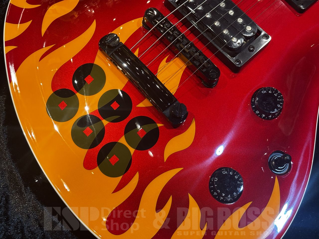 ESP×戦国BASARA 真田幸村ギター【Candy Apple Red】（中古/送料無料