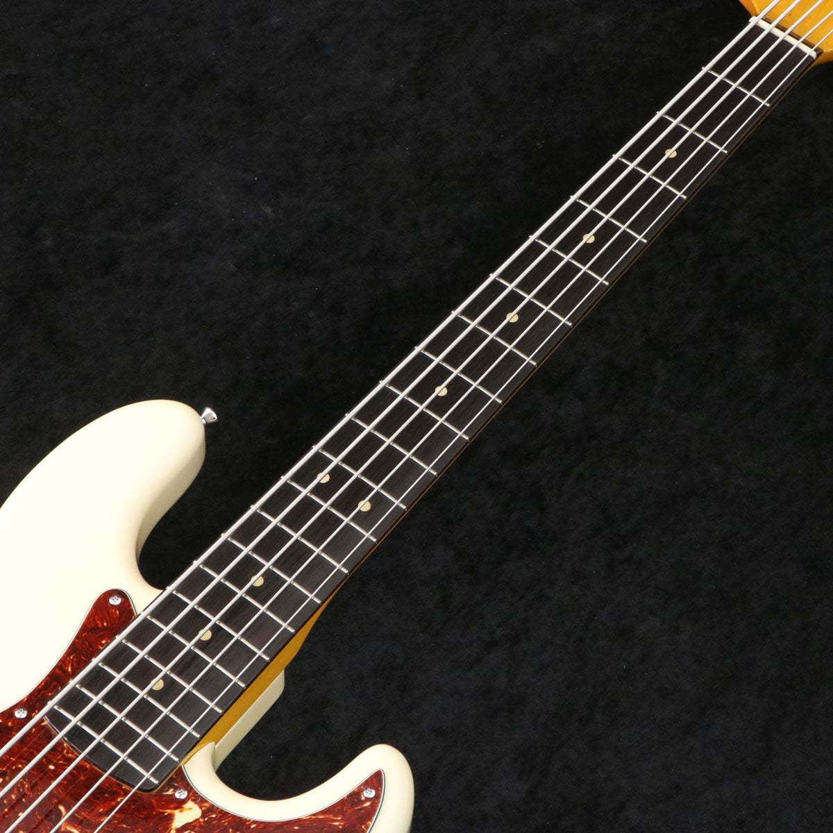 いのうえ出品ページ白いベースカラー ATELIER Z MVT#715 LTD Olympic White Jacaranda Fingerboard