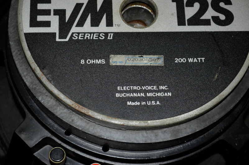 Electro-Voice EVM-12S seriesII（中古）【楽器検索デジマート】