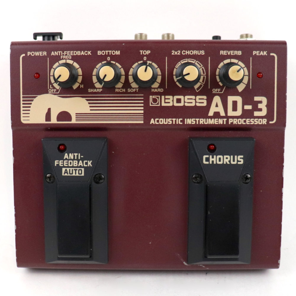 BOSS 【中古】アコースティックプロセッサー BOSS AD-3 ACOUSTIC INSTRUMENT PROCESSOR ボス ギターエフェクター