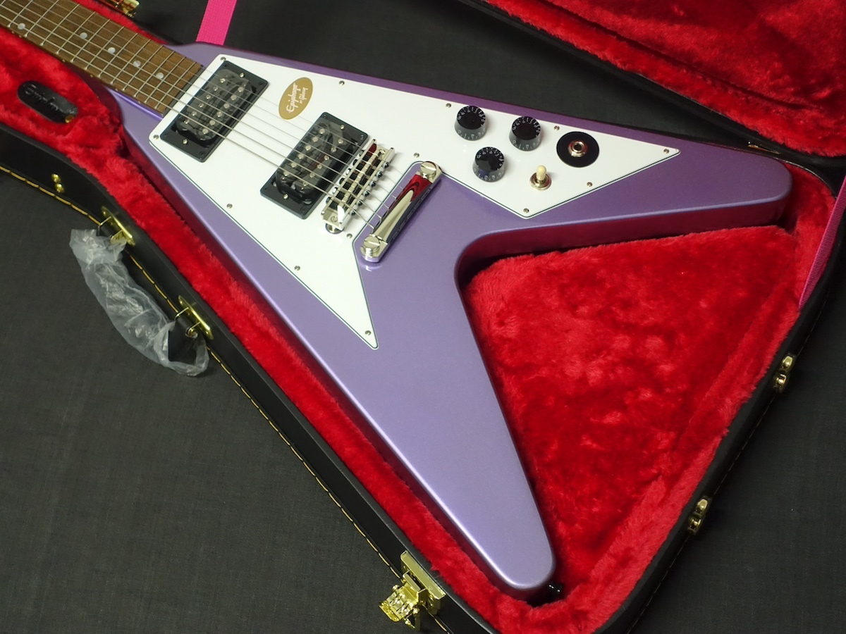 Epiphone Kirk Hammett 1979 Flying V Purple Metallic（新品/送料無料 ...