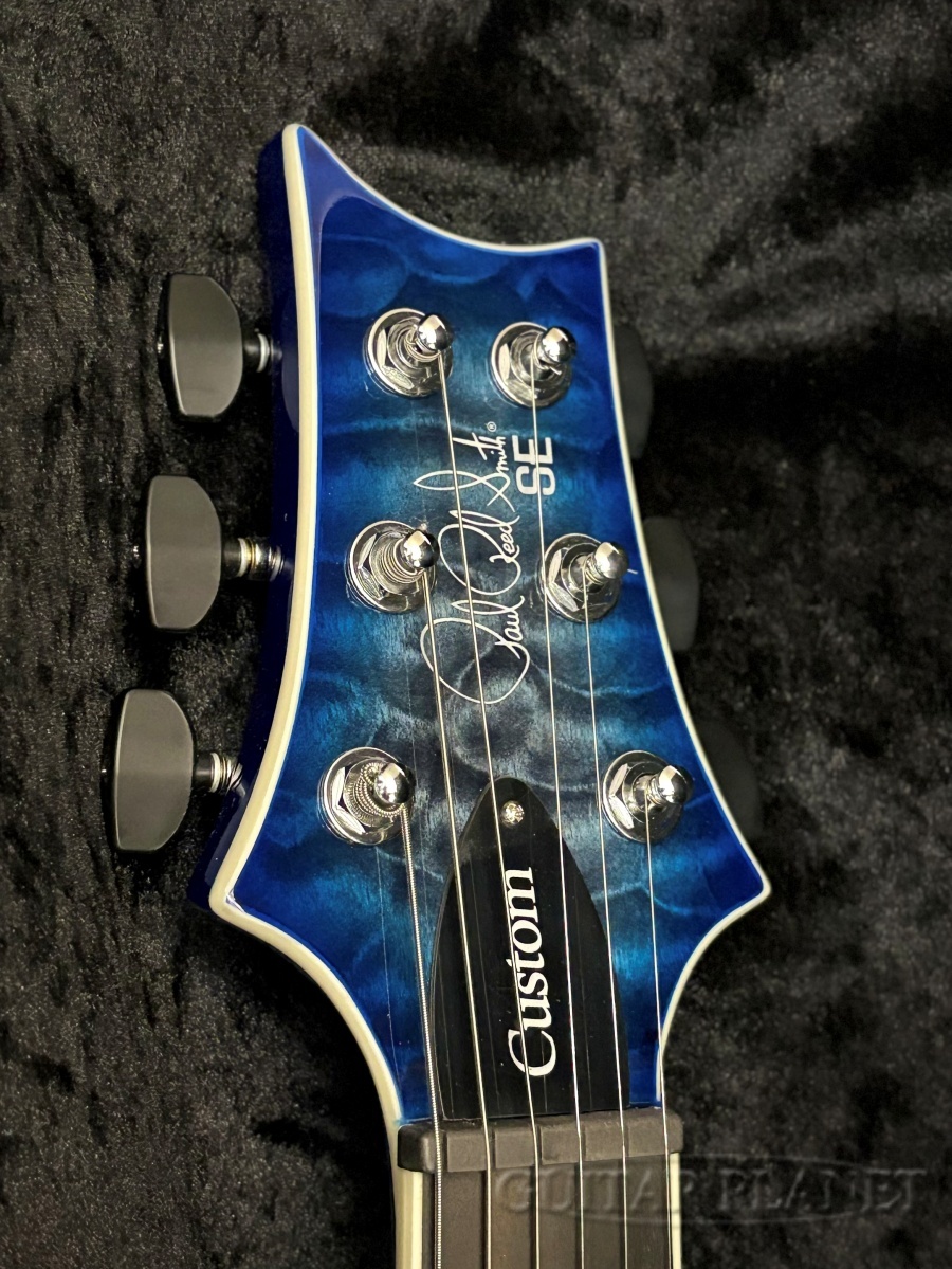 Paul Reed Smith(PRS) SE Custom 24 Quilt Package -Charcoal Blue
