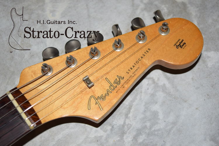 Fender '61 Stratocaster Olympic White /Slab Rose neck 