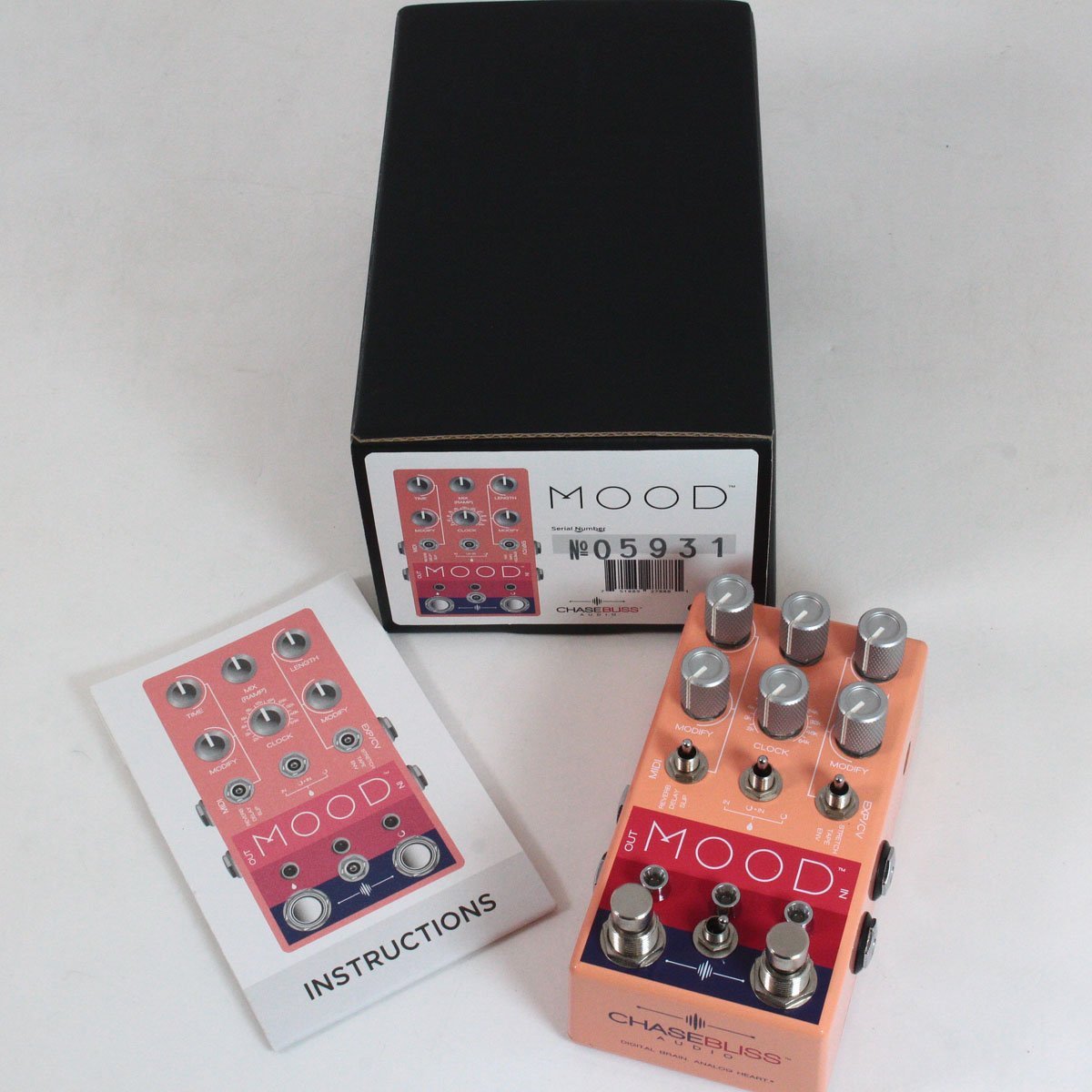 CHASE BLISS AUDIO MOOD グラニューラ/ディレイ　中古品 CHASE BLISS AUDIO MOOD グラニューラ/ディレイ 中古品 2025年