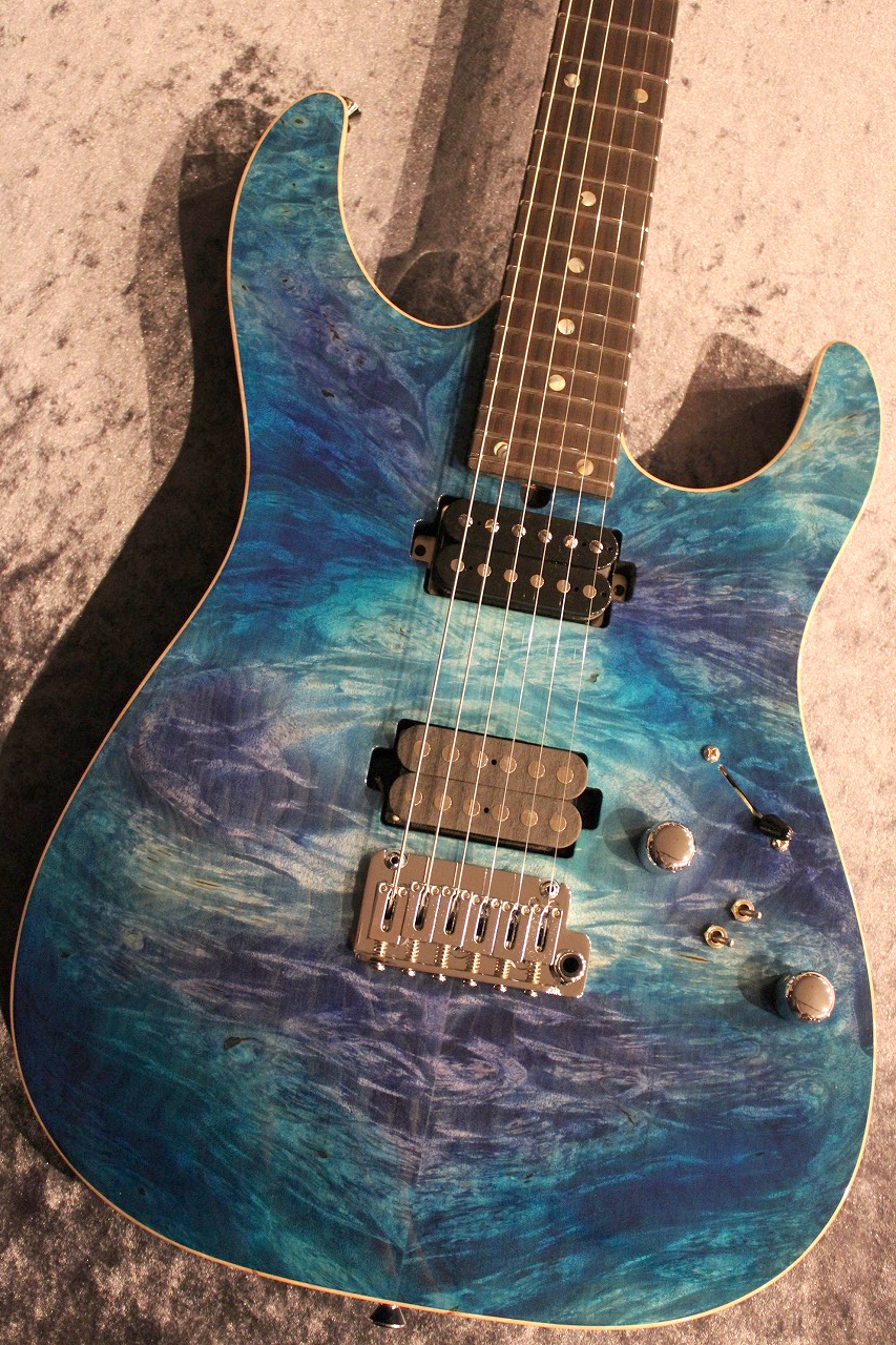 T's Guitars Custom Order DST-Pro24 5A Waterfall Burl Maple
