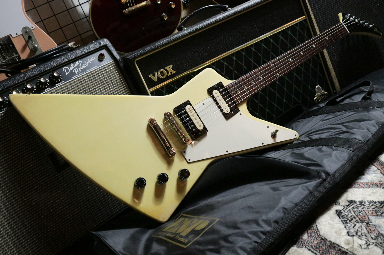 ギター Gibson Explorer Gibson Explorer 1991 Alpine White w/ Seymour Duncan Pickups（中古