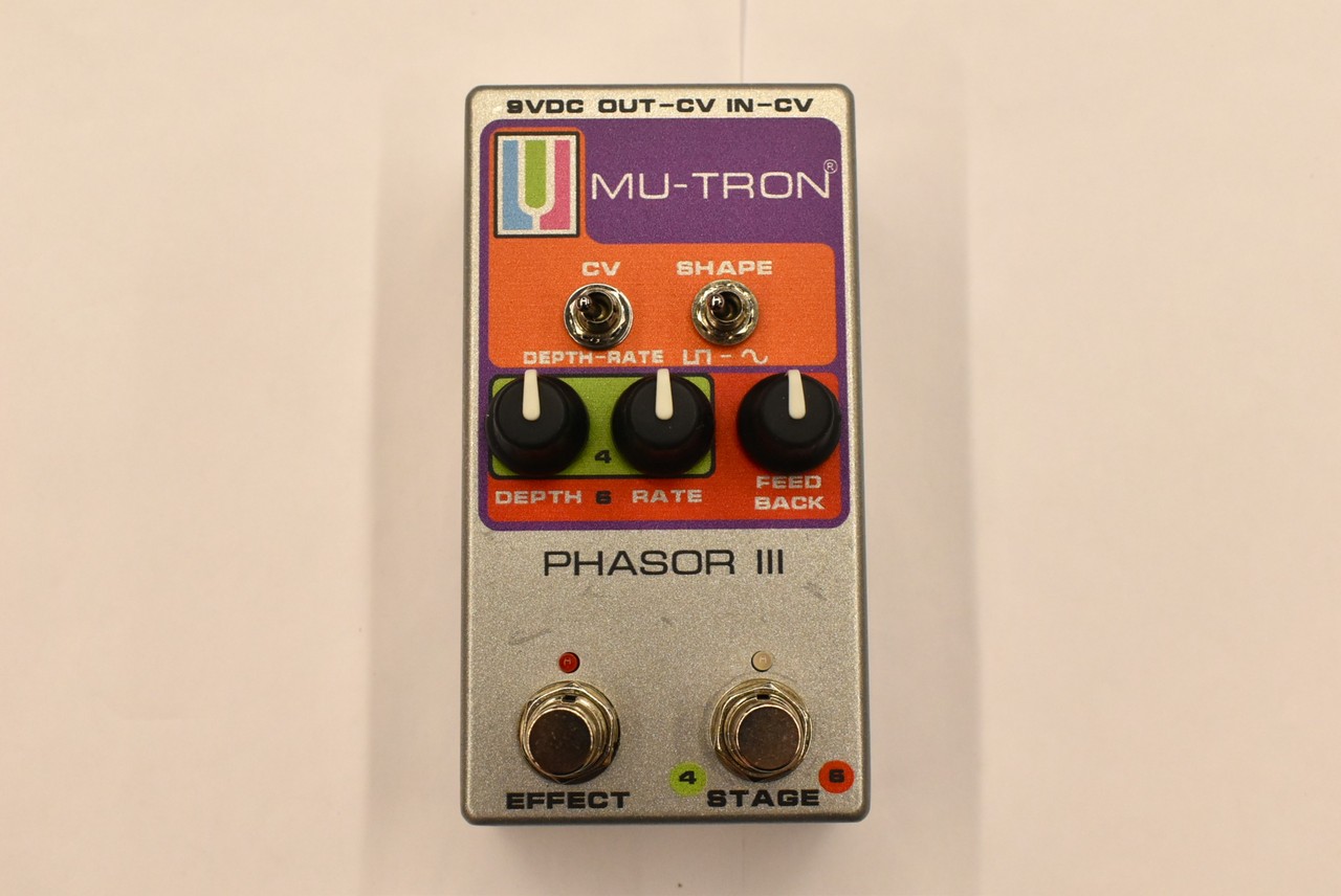 MU-TRON PHASOR III 【フェイザー】【USED/中古】（中古）【楽器検索