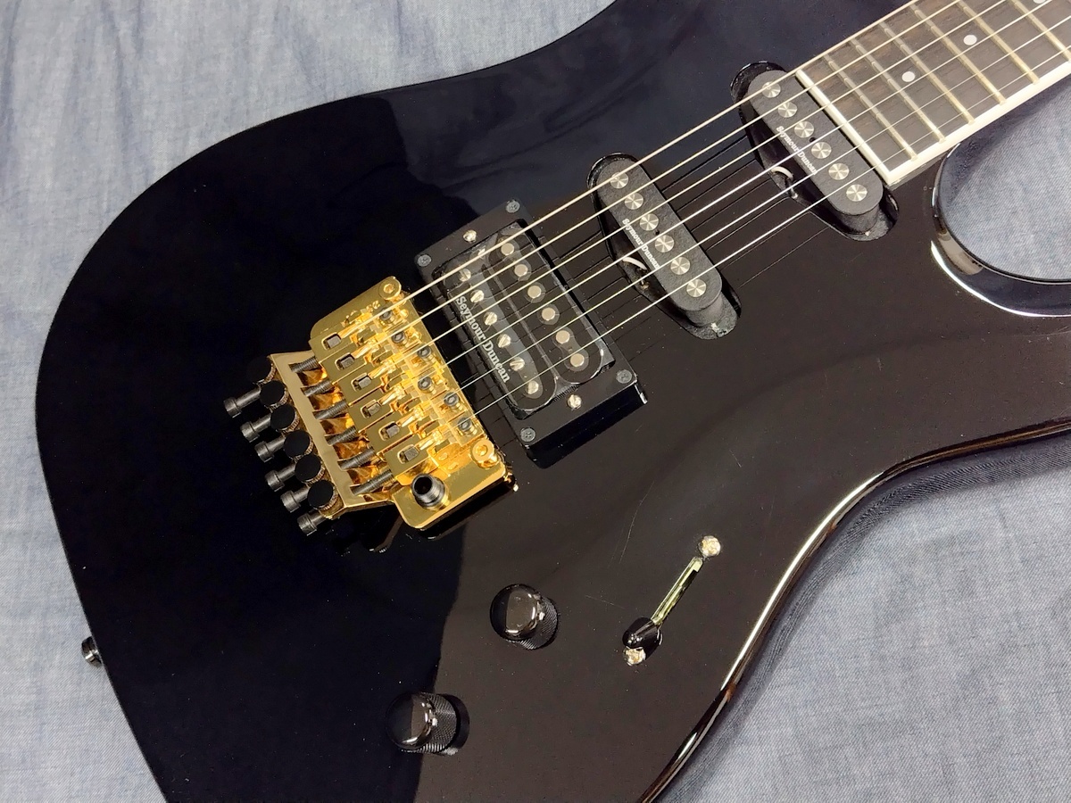 Aria Pro II RS-CUSTOM BK(Black)（B級特価）【楽器検索デジマート】