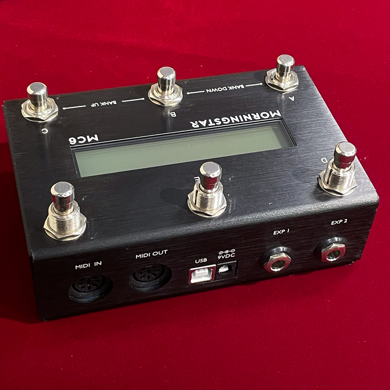 注目 Morningstar FX MC6 MKII MIDIコントローラー エフェクター