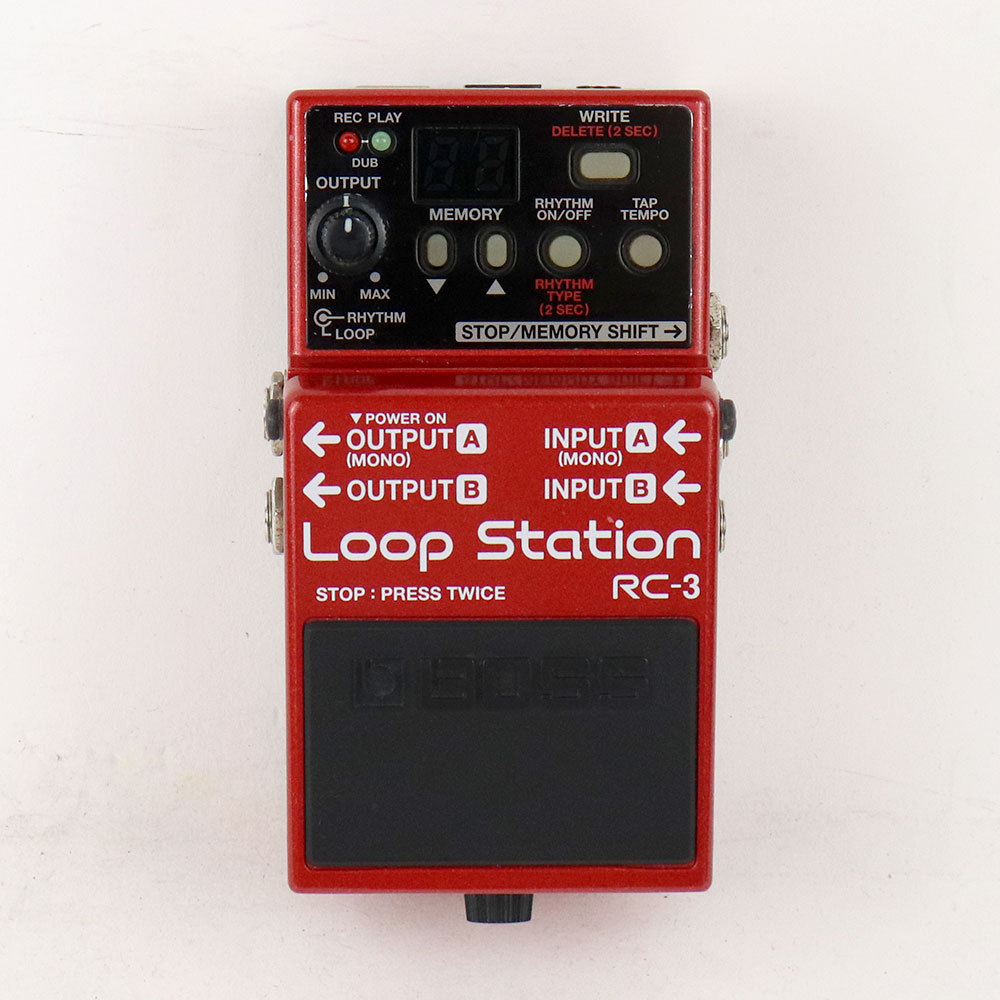 BOSS RC-3 Loop Station⭐︎中古 中古】BOSS / RC-3 / Loop Station 【新宿店】 | イシバシ楽器