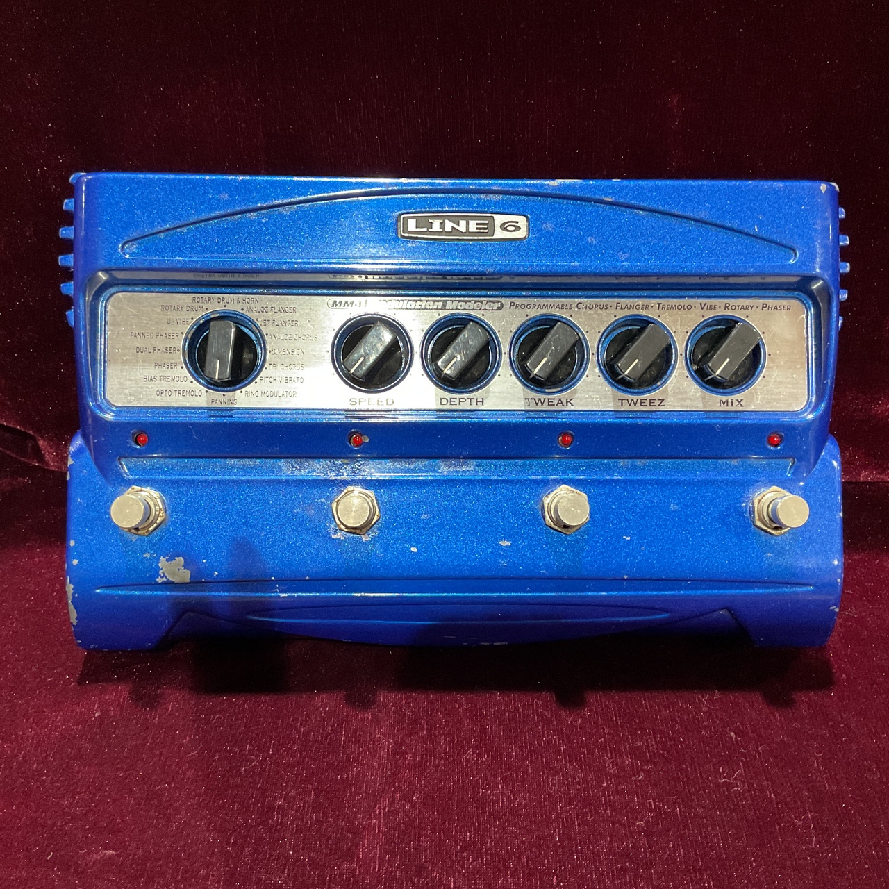 LINE 6 MM4 廃盤モデル Amazon | 【国内正規品】LINE6 モジュレーションモデラー