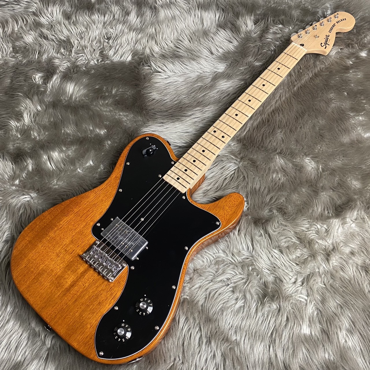 Squier by Fender Paranormal Esquire Deluxe - Mocha【現物画像