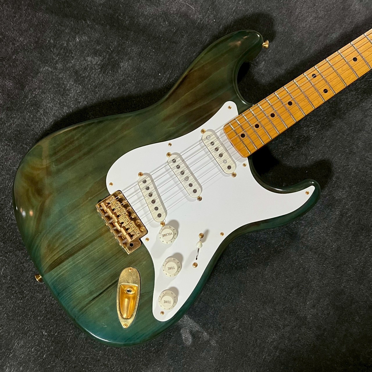Fender Japan ST57G-65 See-Through Green Oシリアル 93-94年製 【3.6