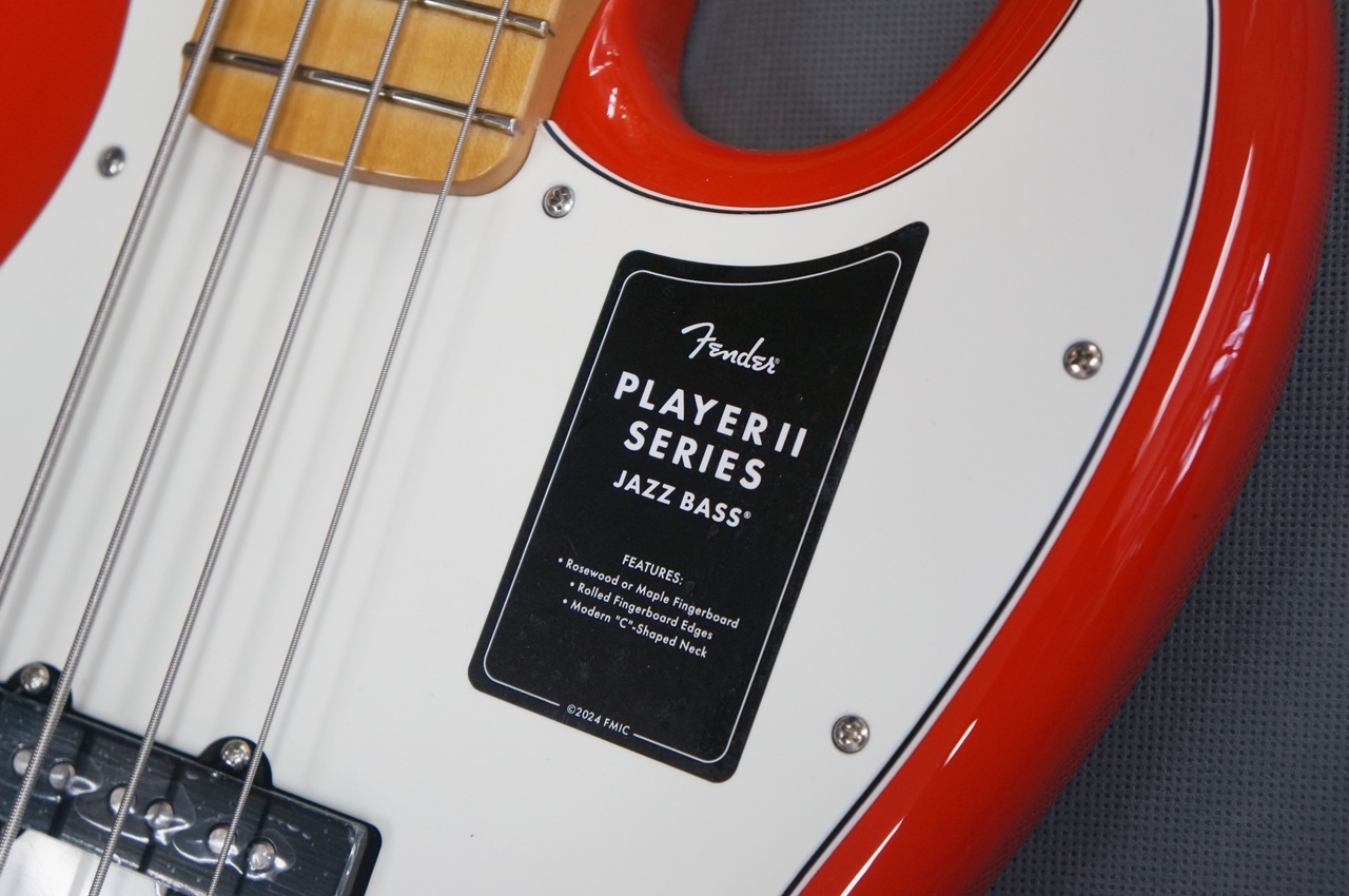 Fender Player II Jazz Bass - Coral Red -（新品）【楽器検索