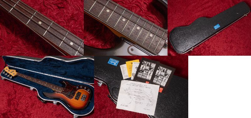 Fender American Deluxe Precision Bass 3CS 1997 4.455kg #N6198959