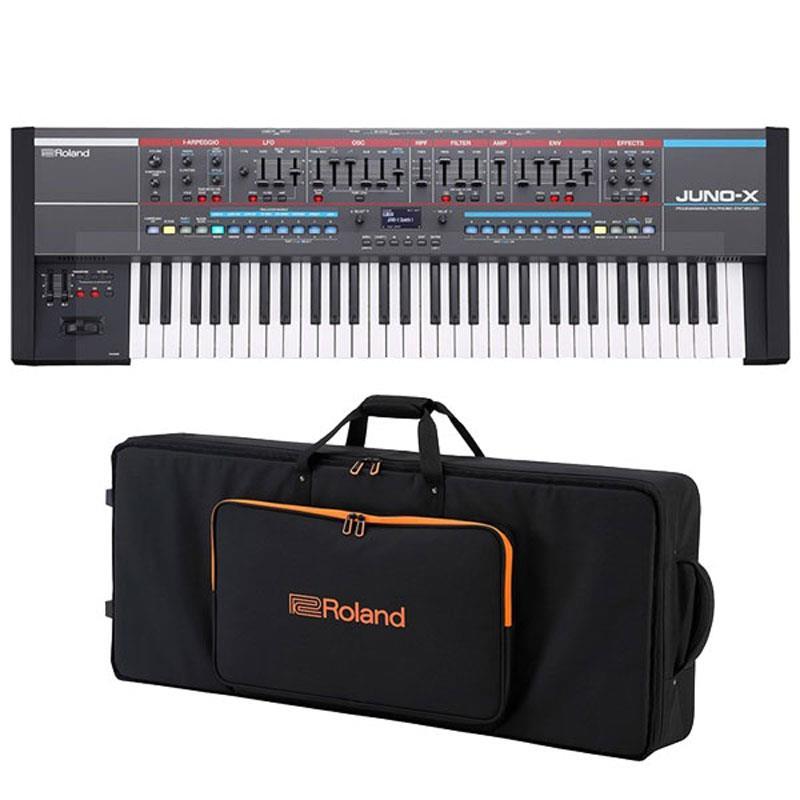 Roland JUNO-X(キャスター付き純正キャリングケースセット）※配送事項