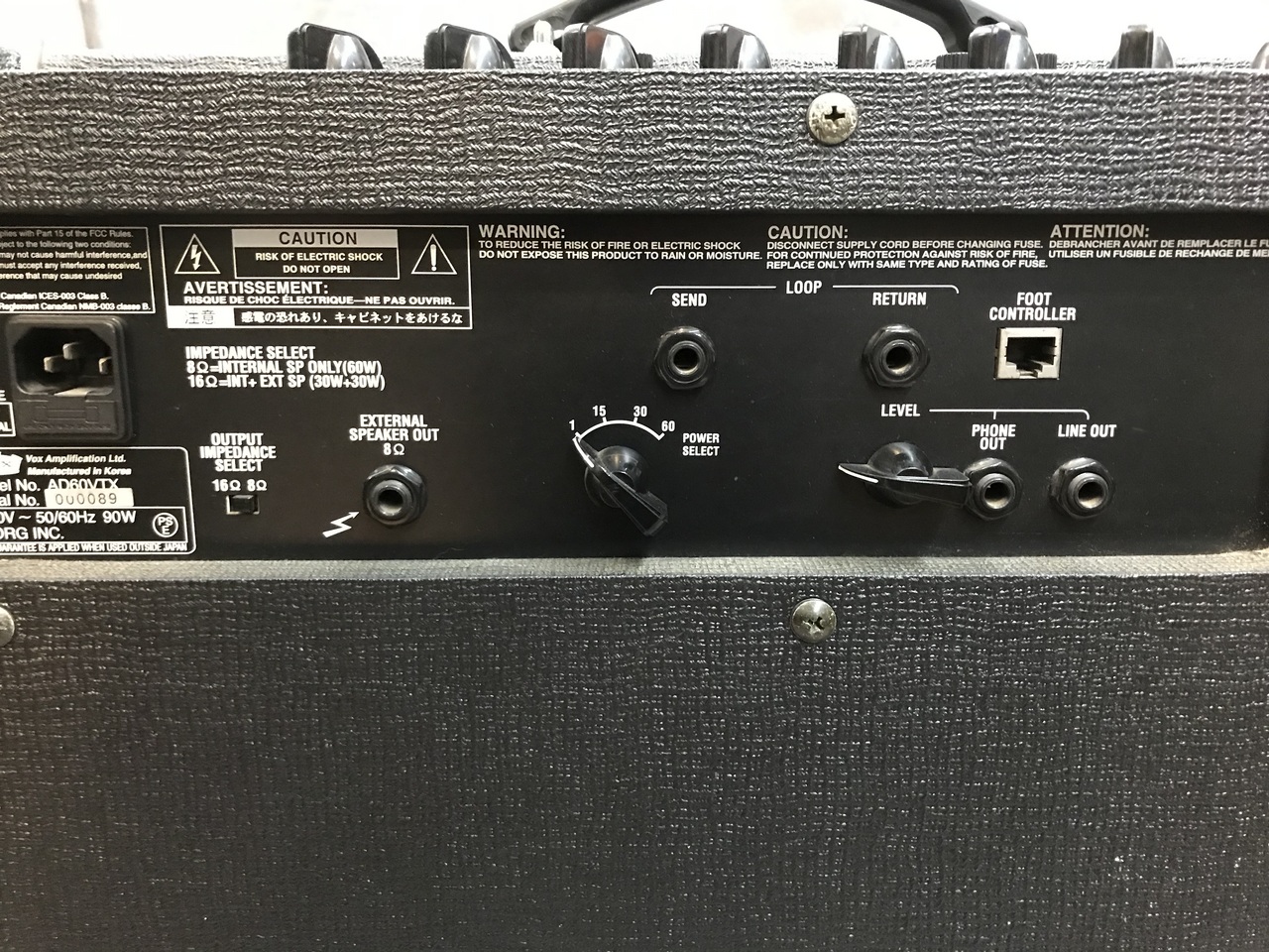 VOX AD60VTX Valvetronix（中古）【楽器検索デジマート】