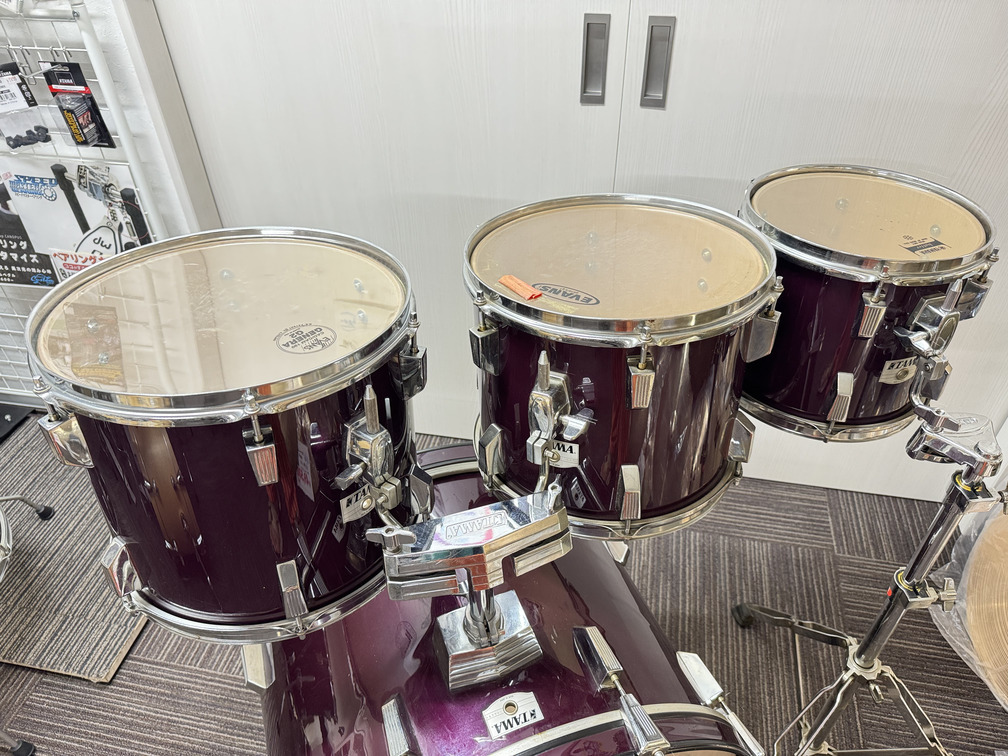 Tama USED TAMA RockMasterシリーズ 22x16BD,10x9TT,12x10TT,13x11TT