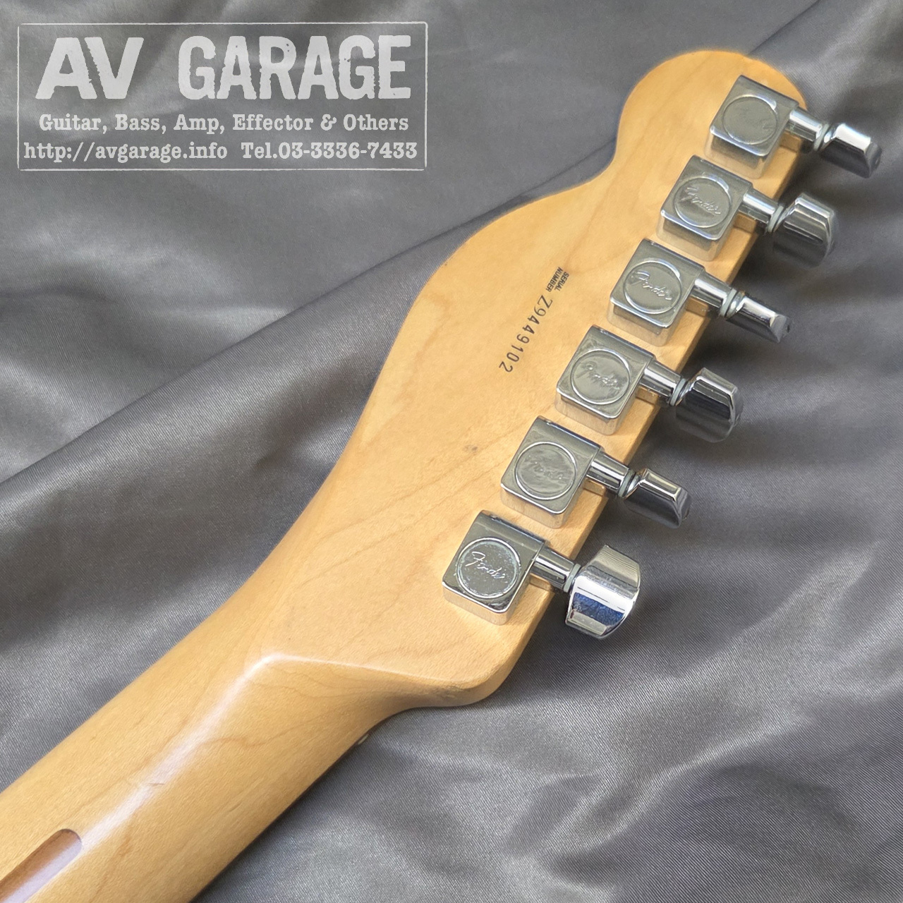 Fender American Standard Telecaster (SB/R) 2009年製 3.48kg【キズ